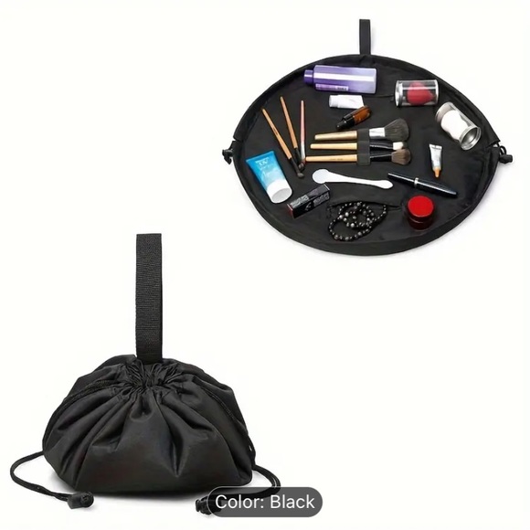 🆕 Drawstring Makeup Bag, Magic Cosmetic Pouch Bag - Picture 3 of 6